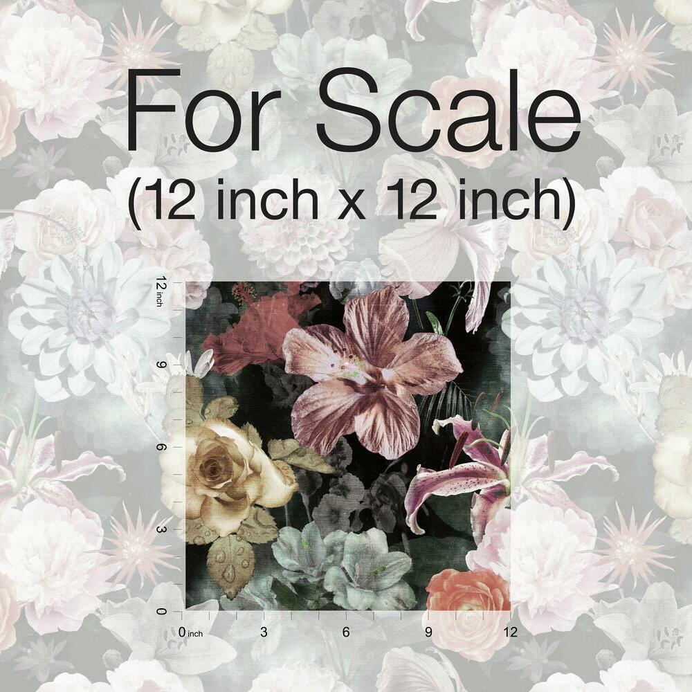 Vintage Floral Blooms Peel and Stick Wallpaper Peel and Stick Wallpaper RoomMates   