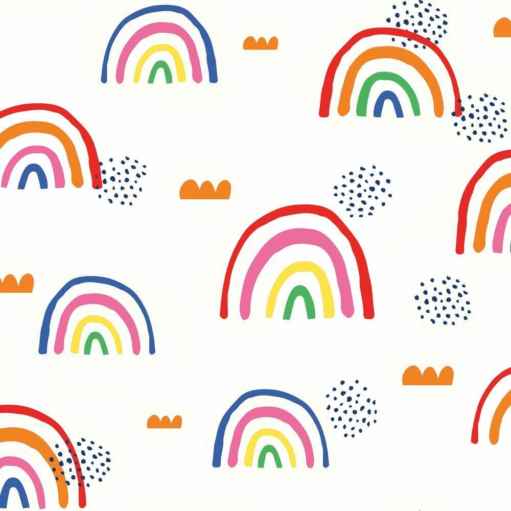 Rainbow's End Peel and Stick Wallpaper Peel and Stick Wallpaper RoomMates