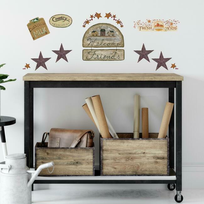 Country Signs Wall Decals Wall Decals RoomMates   