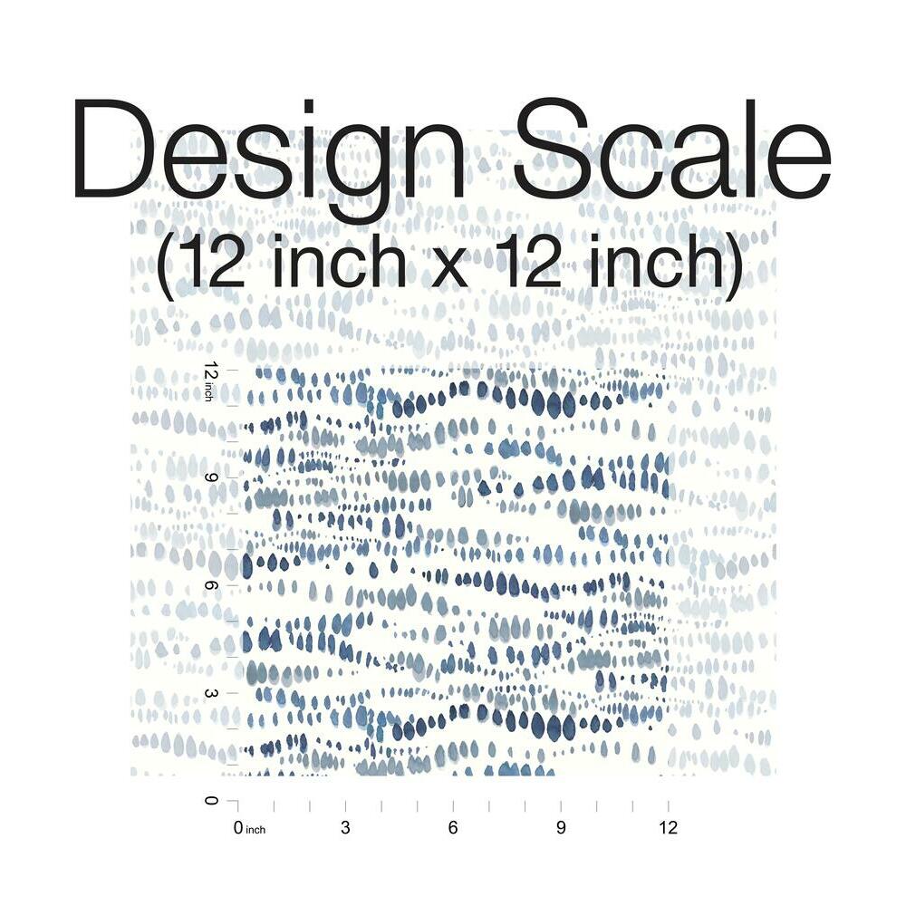 Lisa Audit Dotted Line Peel and Stick Wallpaper Peel and Stick Wallpaper RoomMates   