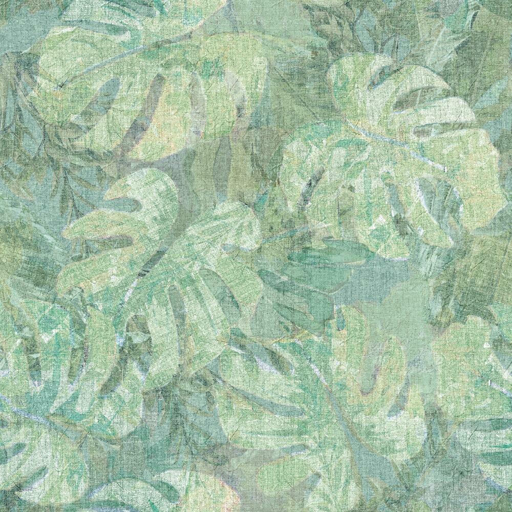Jungle Leaf Canopy Peel and Stick Wallpaper Peel and Stick Wallpaper RoomMates