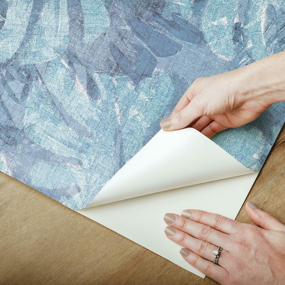 Jungle Leaf Canopy Peel and Stick Wallpaper Peel and Stick Wallpaper RoomMates   