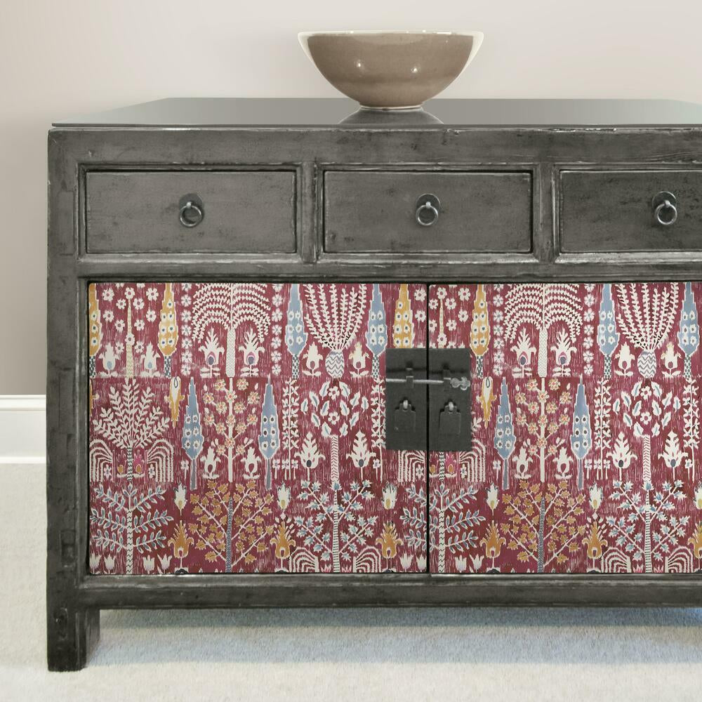 Persian Ikat Peel & Stick Wallpaper Peel and Stick Wallpaper RoomMates   