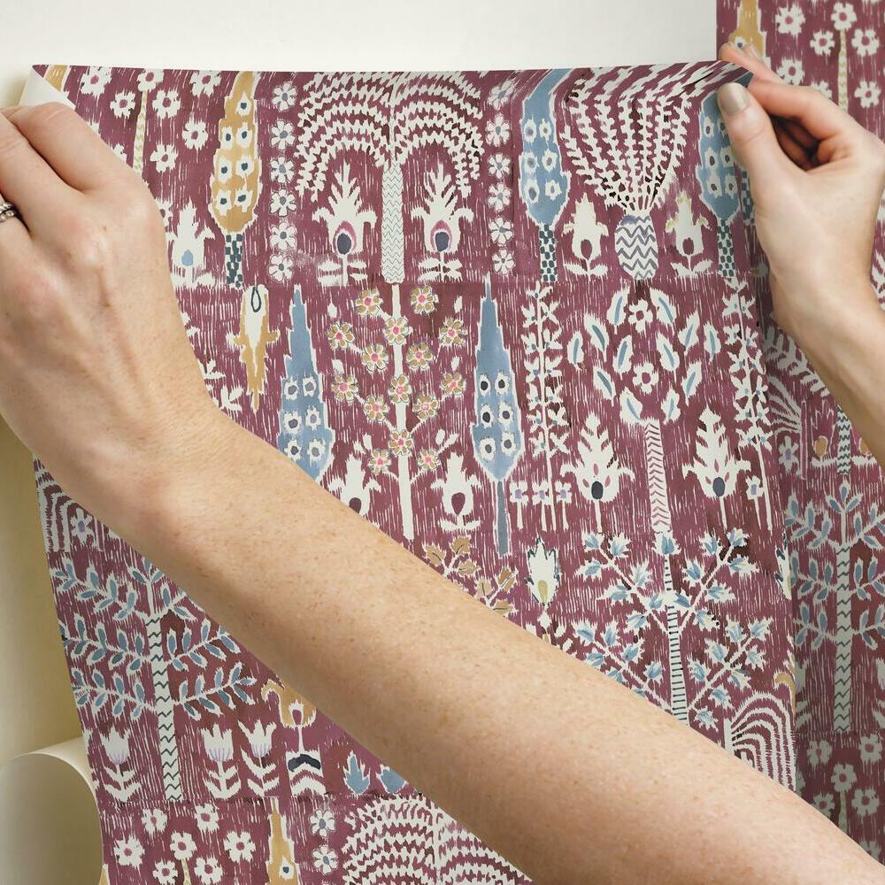Persian Ikat Peel & Stick Wallpaper Peel and Stick Wallpaper RoomMates   