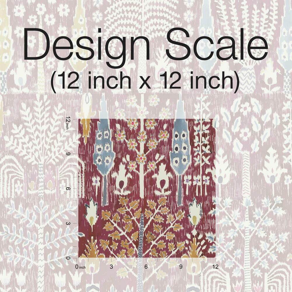 Persian Ikat Peel & Stick Wallpaper Peel and Stick Wallpaper RoomMates   
