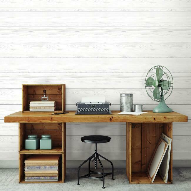 Shiplap Peel and Stick Wallpaper Peel and Stick Wallpaper RoomMates   