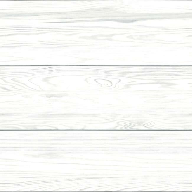 Shiplap Peel and Stick Wallpaper Peel and Stick Wallpaper RoomMates Roll White/Grey 
