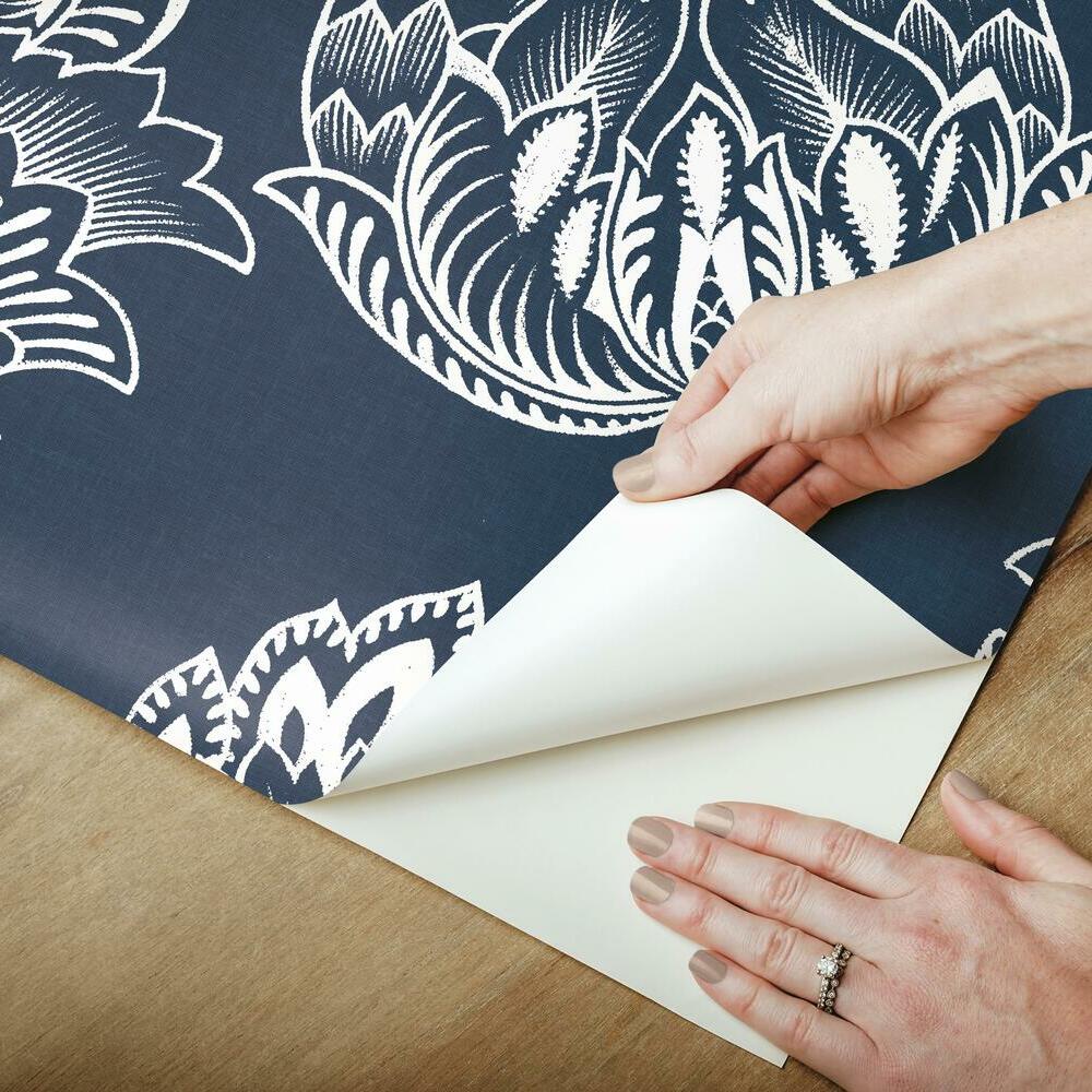 Batik Jacobean Peel and Stick Wallpaper Peel and Stick Wallpaper RoomMates   