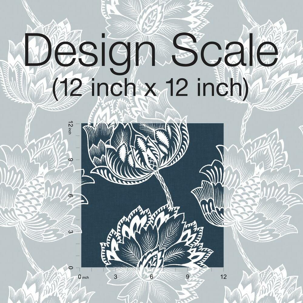 Batik Jacobean Peel and Stick Wallpaper Peel and Stick Wallpaper RoomMates   
