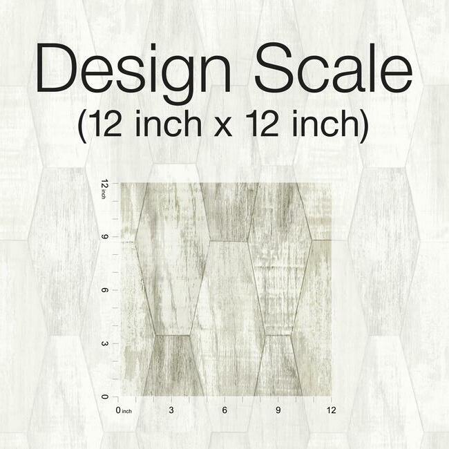 Wood Hexagon Tile Peel & Stick Wallpaper Peel and Stick Wallpaper RoomMates   