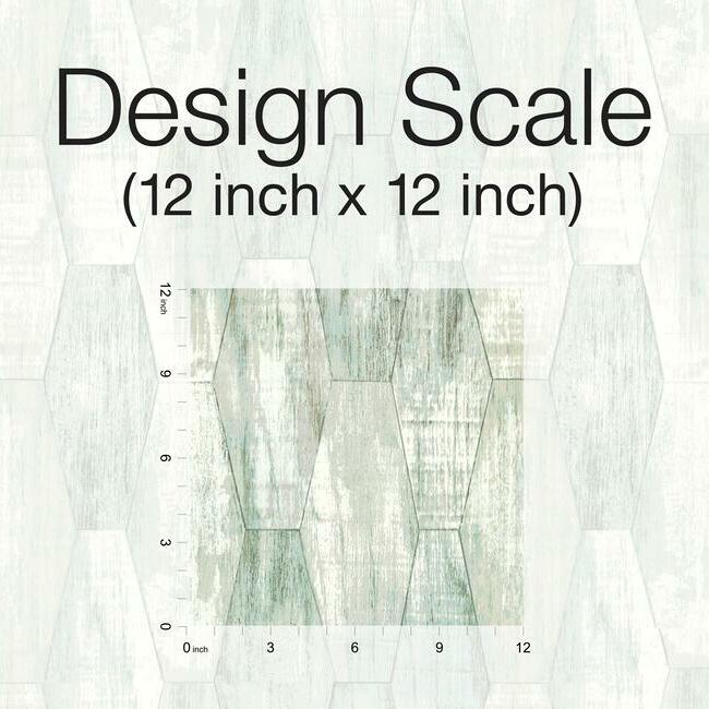 Wood Hexagon Tile Peel & Stick Wallpaper Peel and Stick Wallpaper RoomMates   