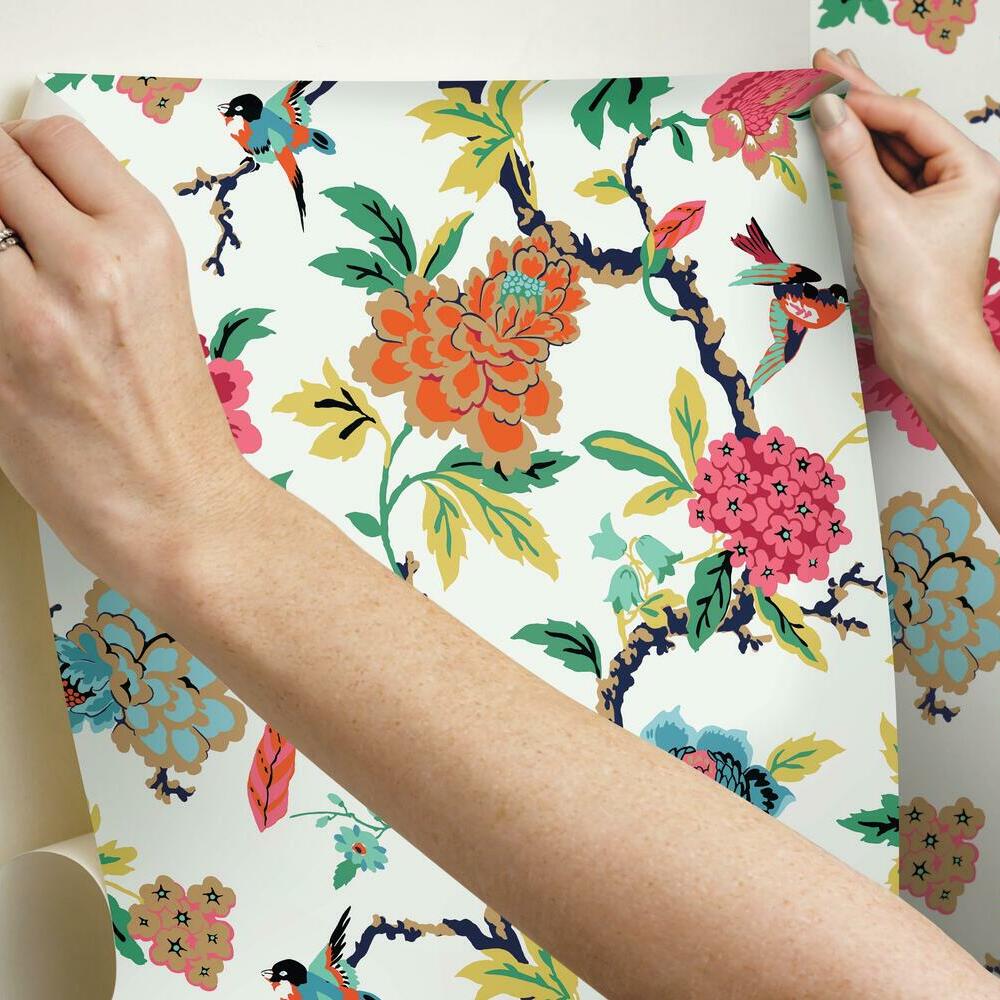 Waverly Candid Moments Peel & Stick Wallpaper Peel and Stick Wallpaper RoomMates   