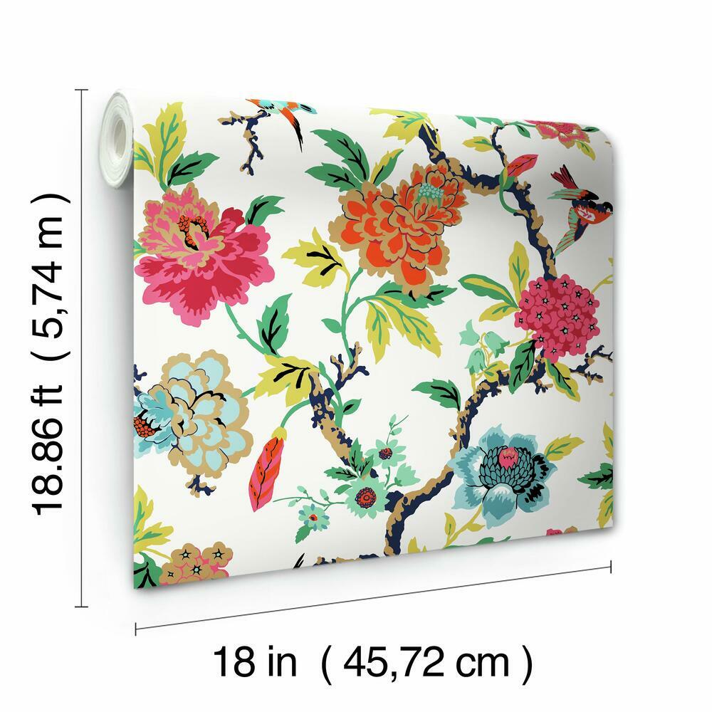 Waverly Candid Moments Peel & Stick Wallpaper Peel and Stick Wallpaper RoomMates   