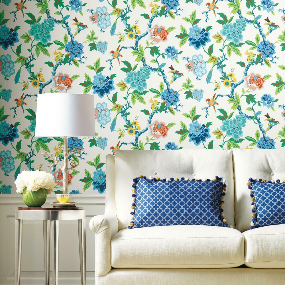 Waverly Candid Moments Peel & Stick Wallpaper Peel and Stick Wallpaper RoomMates   