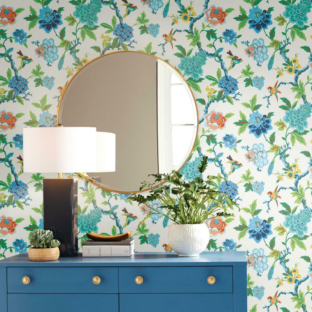 Waverly Candid Moments Peel & Stick Wallpaper Peel and Stick Wallpaper RoomMates   
