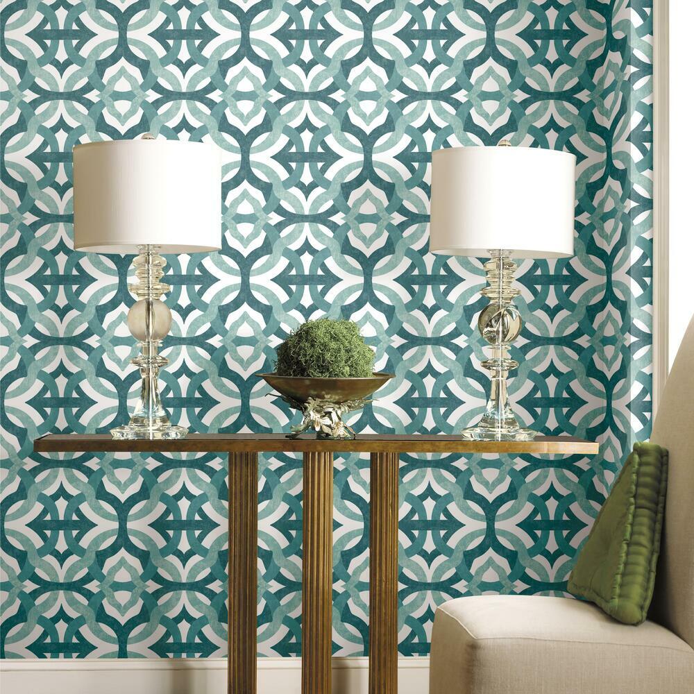 Waverly Tipton Peel and Stick Wallpaper Peel and Stick Wallpaper RoomMates   