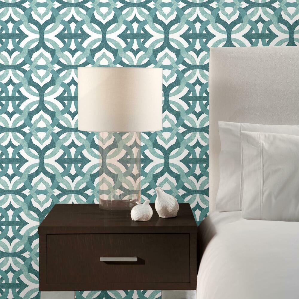 Waverly Tipton Peel and Stick Wallpaper Peel and Stick Wallpaper RoomMates   