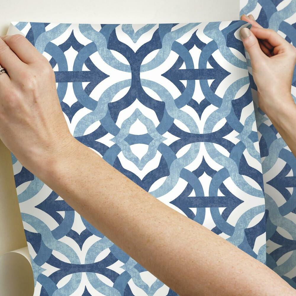 Waverly Tipton Peel and Stick Wallpaper Peel and Stick Wallpaper RoomMates   