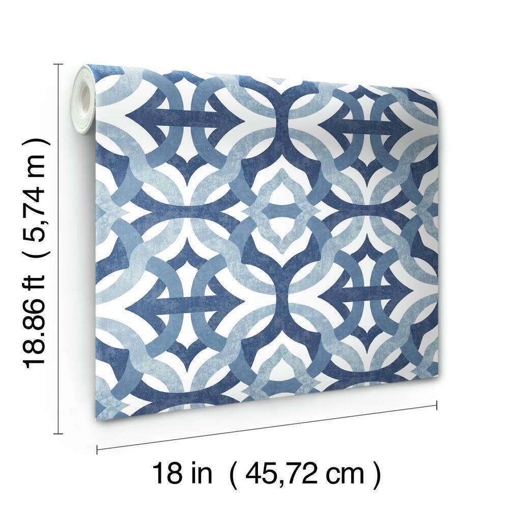 Waverly Tipton Peel and Stick Wallpaper Peel and Stick Wallpaper RoomMates   