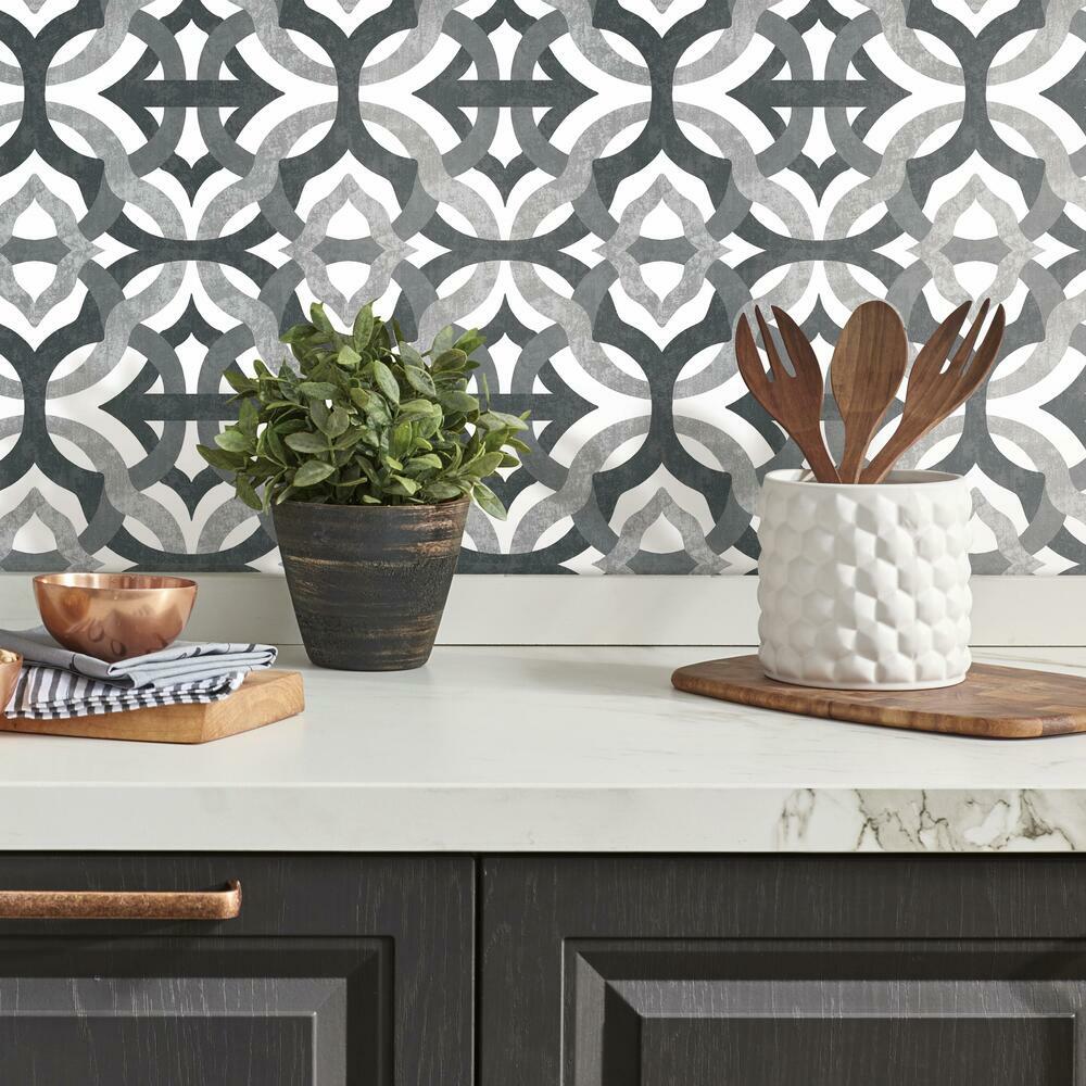 Waverly Tipton Peel and Stick Wallpaper Peel and Stick Wallpaper RoomMates   