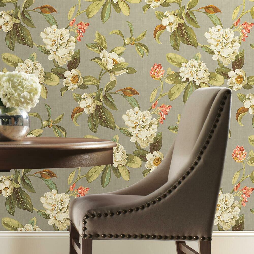 Waverly Live Artfully Peel and Stick Wallpaper Peel and Stick Wallpaper RoomMates   
