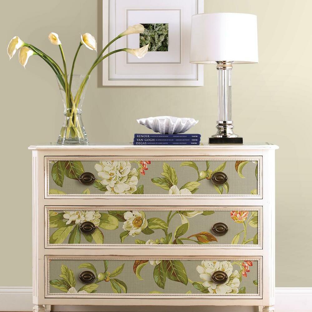 Waverly Live Artfully Peel and Stick Wallpaper Peel and Stick Wallpaper RoomMates   