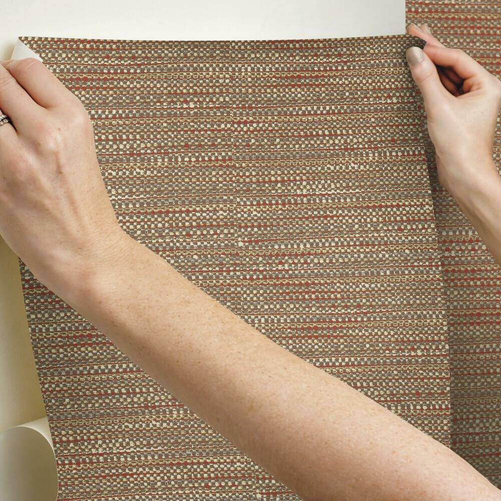 Waverly Tabby Peel and Stick Wallpaper Peel and Stick Wallpaper RoomMates   