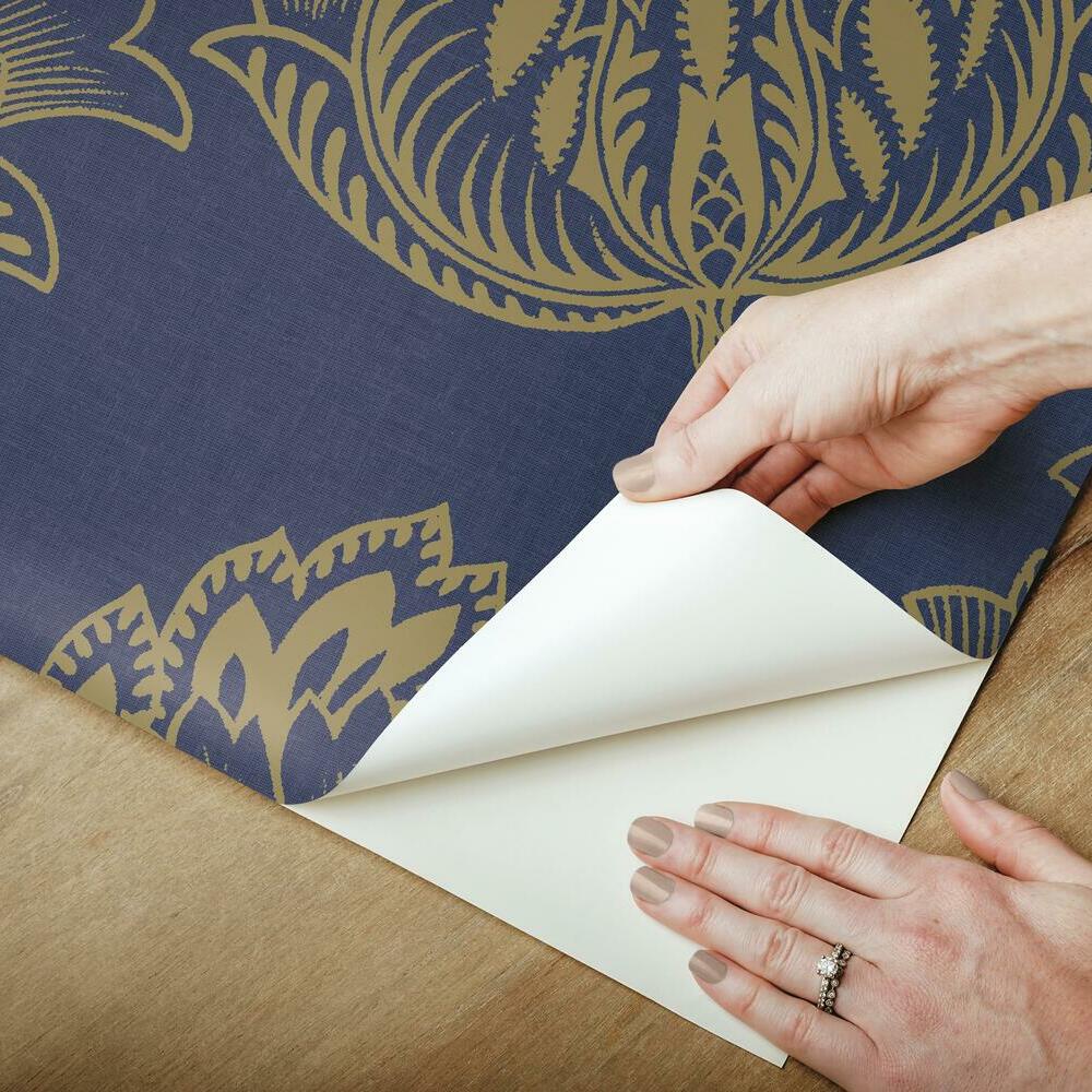 Batik Jacobean Peel and Stick Wallpaper Peel and Stick Wallpaper RoomMates   