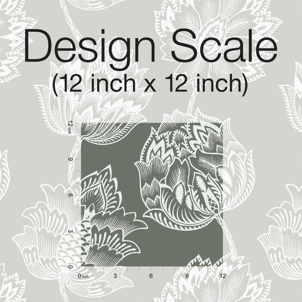 Batik Jacobean Peel and Stick Wallpaper Peel and Stick Wallpaper RoomMates   