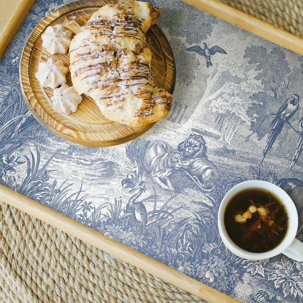 Jungle Toile Peel and Stick Wallpaper Peel and Stick Wallpaper RoomMates   