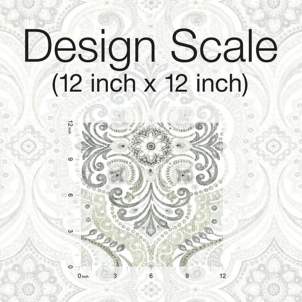 Bohemian Damask Peel and Stick Wallpaper Peel and Stick Wallpaper RoomMates   