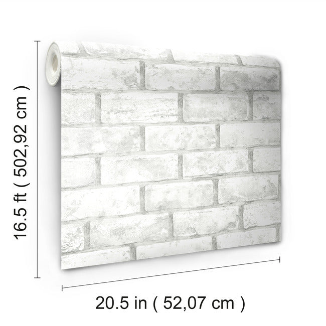 Brick Peel and Stick Wallpaper Peel and Stick Wallpaper RoomMates   