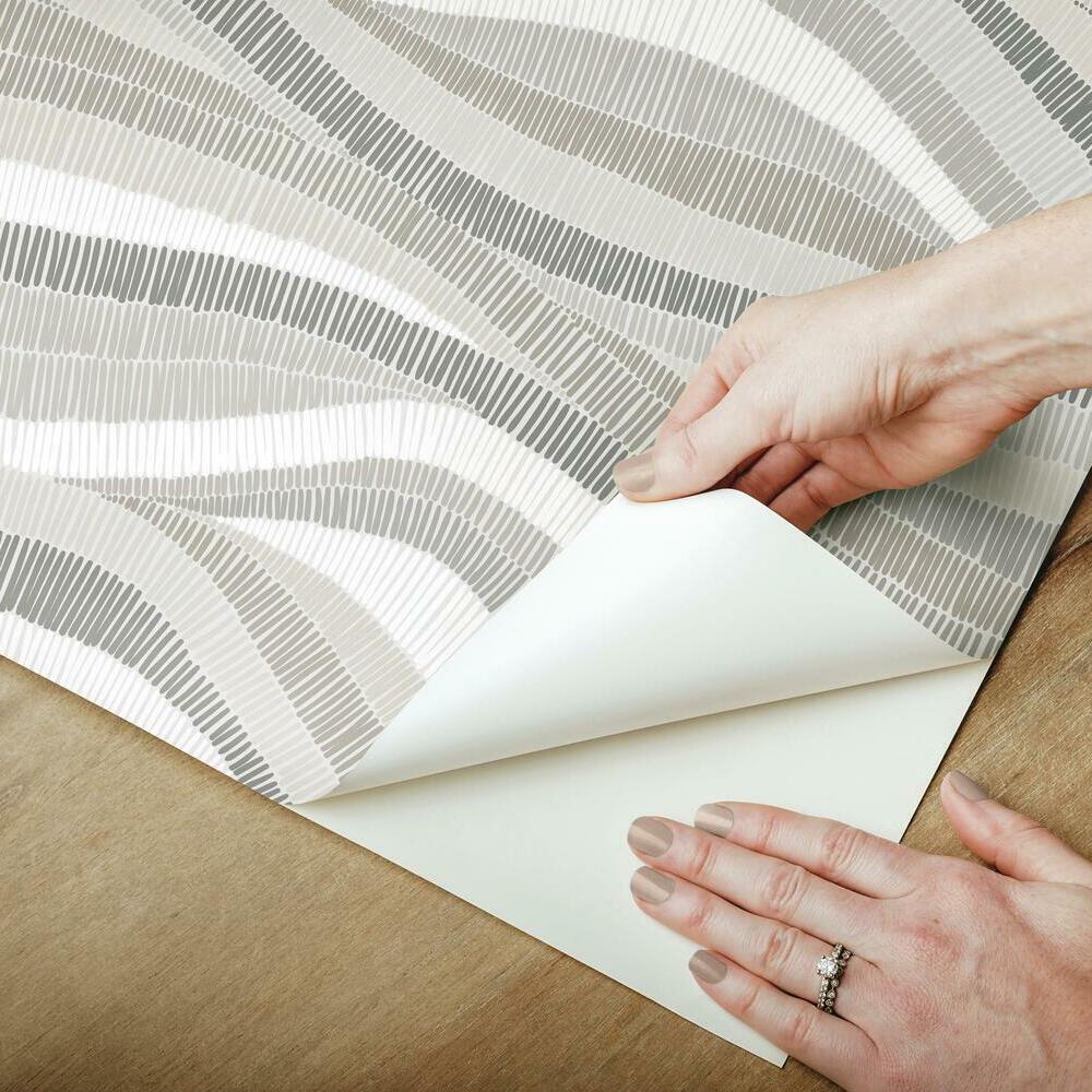 Mosaic Waves Peel and Stick Wallpaper Peel and Stick Wallpaper RoomMates   