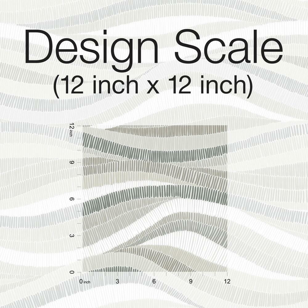 Mosaic Waves Peel and Stick Wallpaper Peel and Stick Wallpaper RoomMates   