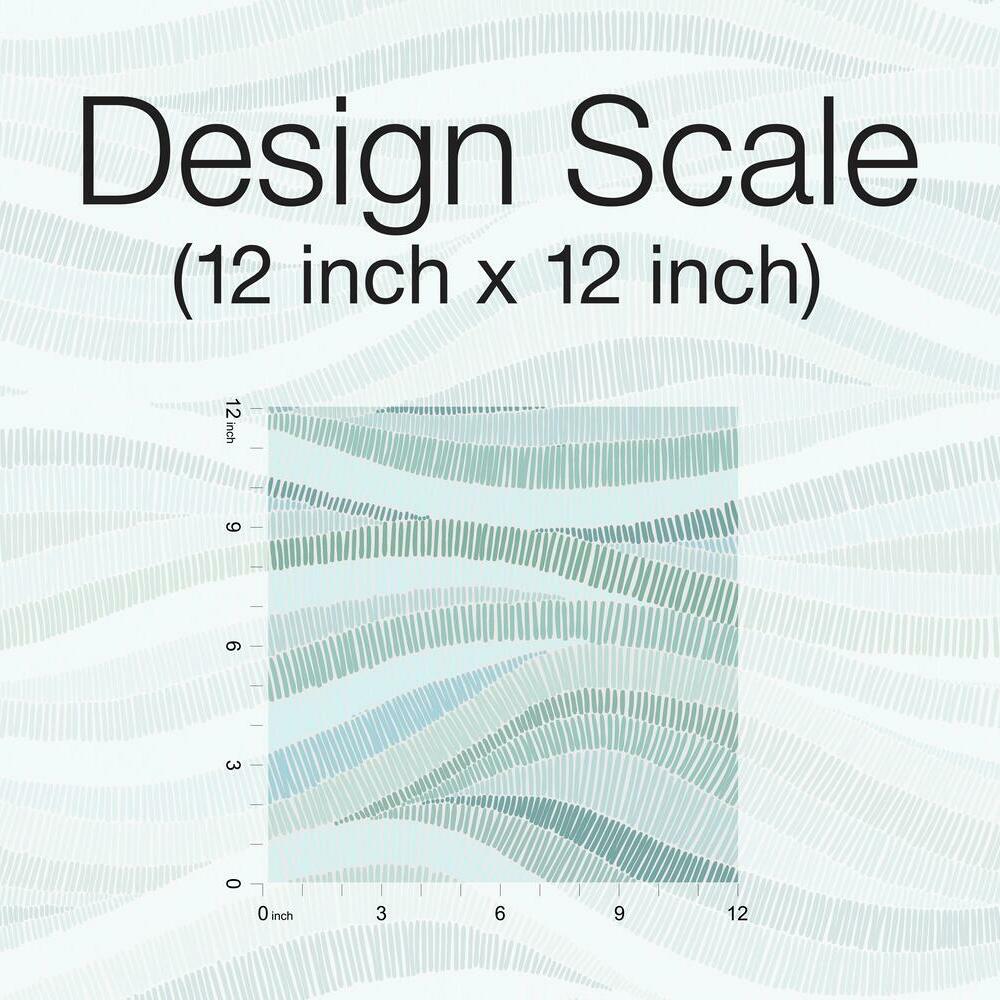 Mosaic Waves Peel and Stick Wallpaper Peel and Stick Wallpaper RoomMates   