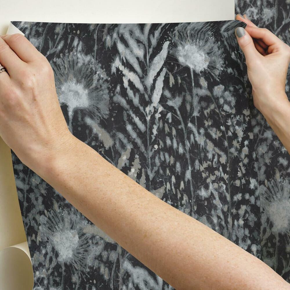 Dandelion Peel and Stick Wallpaper Peel and Stick Wallpaper RoomMates   
