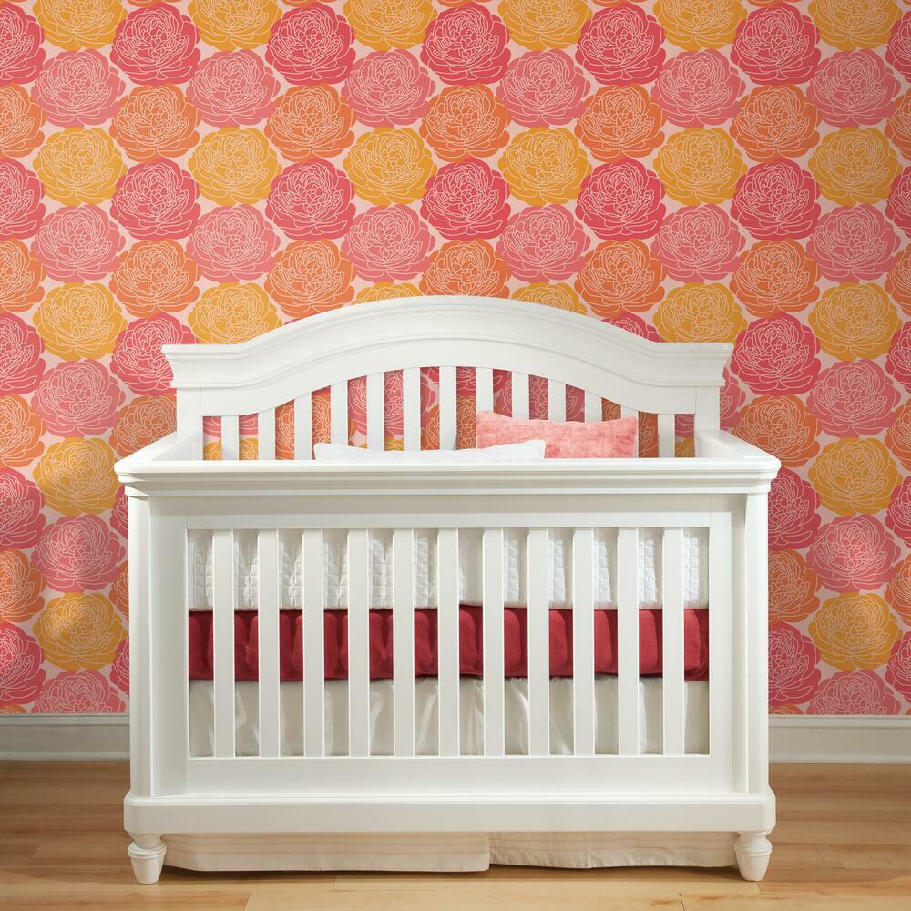 Bed of Roses Peel & Stick Wallpaper Peel and Stick Wallpaper RoomMates   