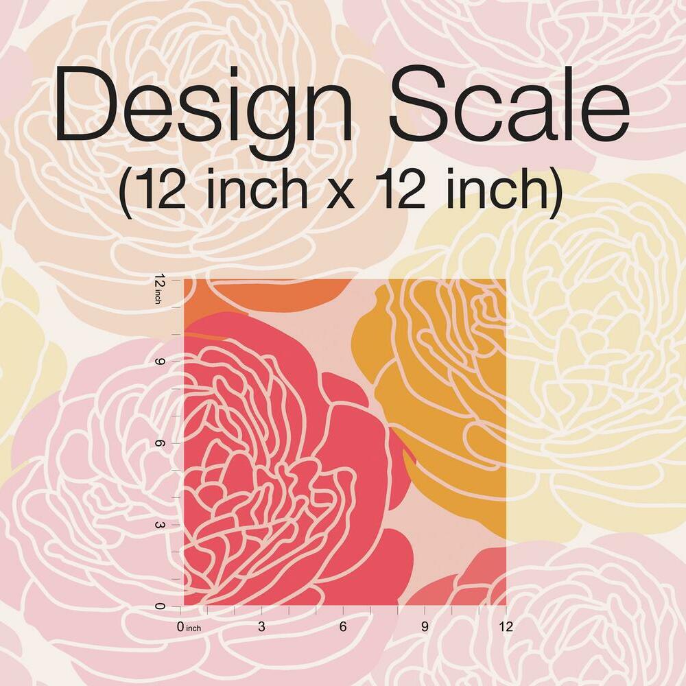 Bed of Roses Peel & Stick Wallpaper Peel and Stick Wallpaper RoomMates   