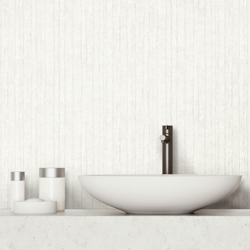 Crackled Stria Faux Texture Peel and Stick Wallpaper Peel and Stick Wallpaper RoomMates   