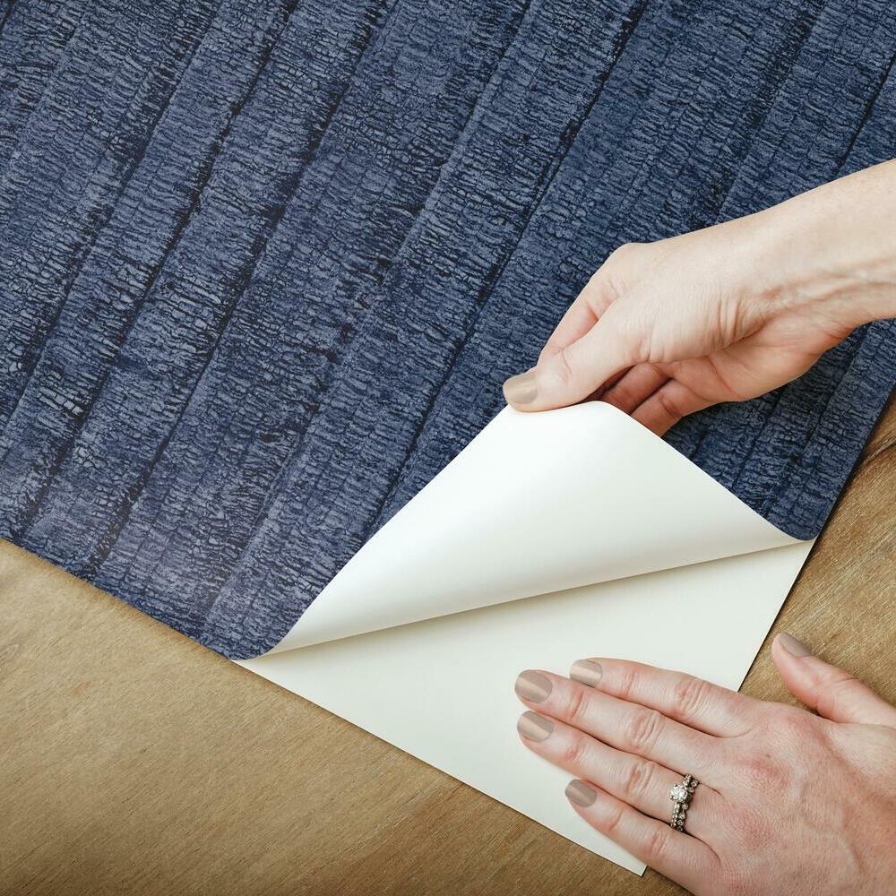 Crackled Stria Faux Texture Peel and Stick Wallpaper Peel and Stick Wallpaper RoomMates   