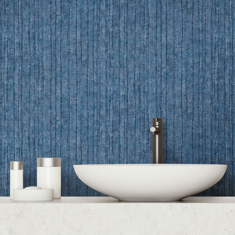 Crackled Stria Faux Texture Peel and Stick Wallpaper Peel and Stick Wallpaper RoomMates   