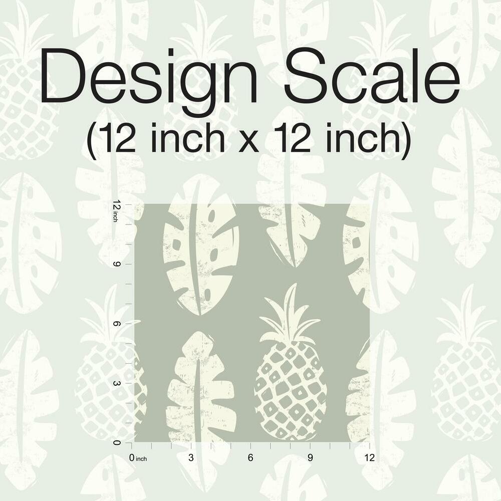Pineapple Block Print Peel and Stick Wallpaper Peel and Stick Wallpaper RoomMates   
