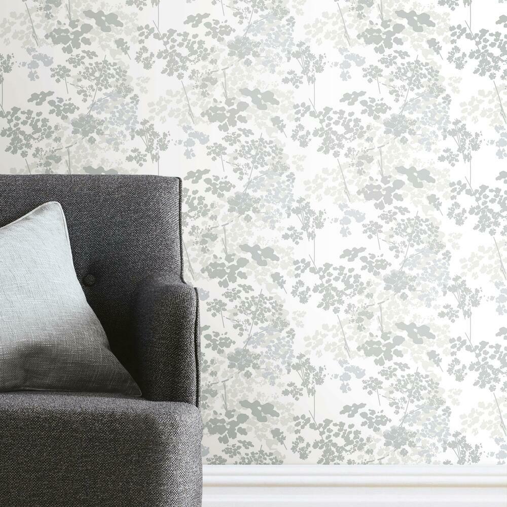 Queen Anne's Lace Peel & Stick Wallpaper Peel and Stick Wallpaper RoomMates   