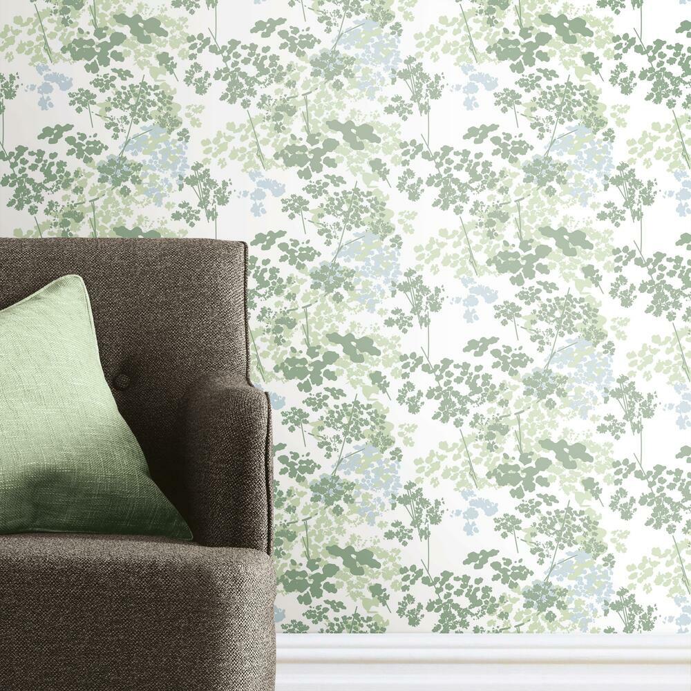 Queen Anne's Lace Peel & Stick Wallpaper Peel and Stick Wallpaper RoomMates   
