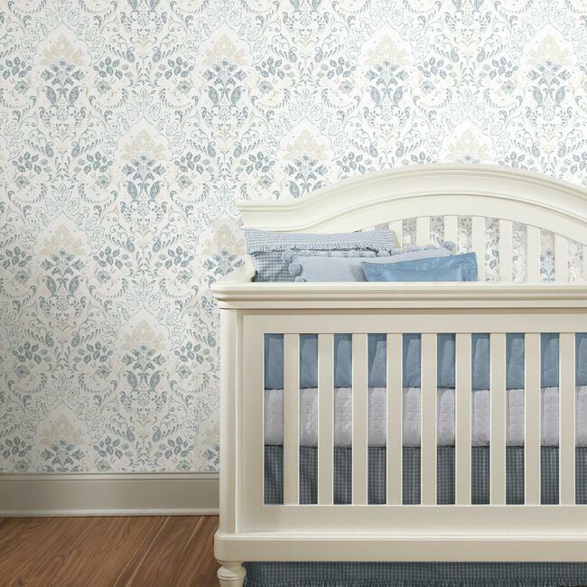 Persian Damask Peel and Stick Wallpaper Peel and Stick Wallpaper RoomMates   