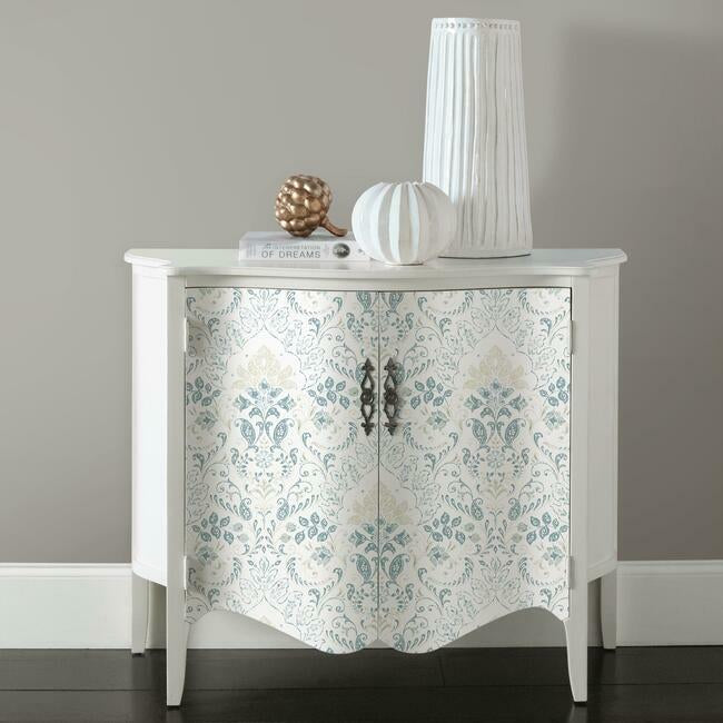 Persian Damask Peel and Stick Wallpaper Peel and Stick Wallpaper RoomMates   