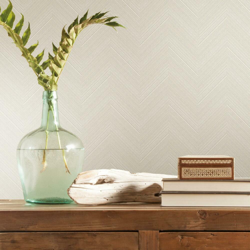 Herringbone Weave Peel and Stick Wallpaper Peel and Stick Wallpaper RoomMates   
