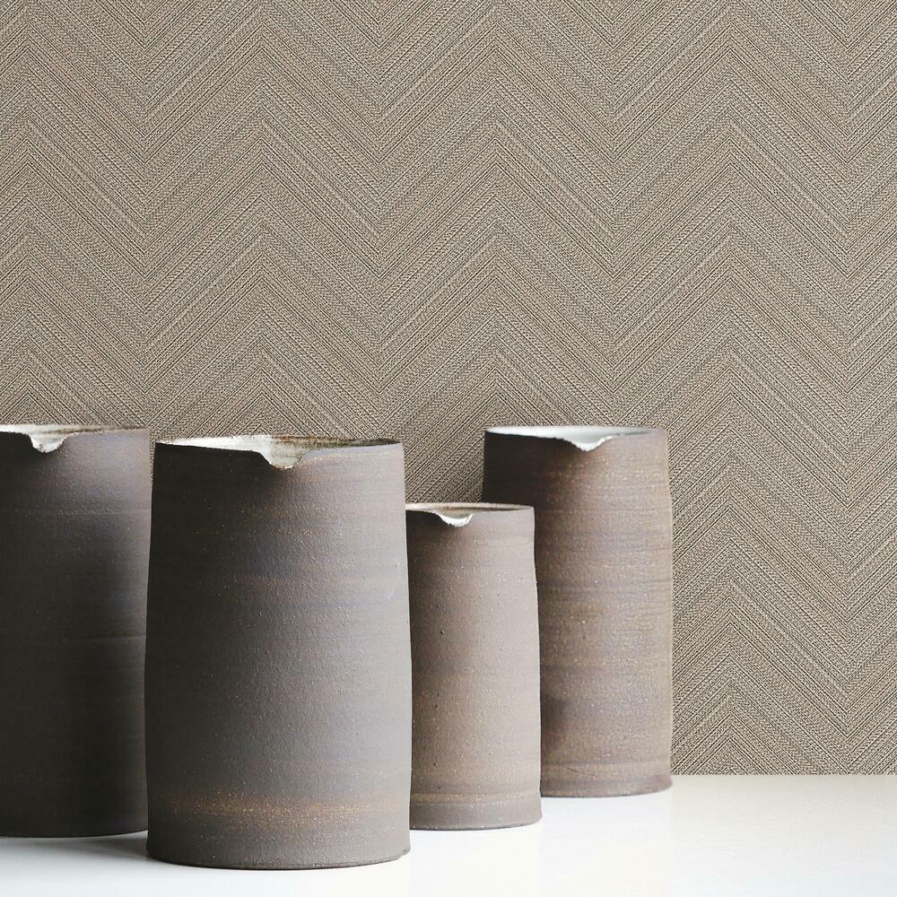Herringbone Weave Peel and Stick Wallpaper Peel and Stick Wallpaper RoomMates   