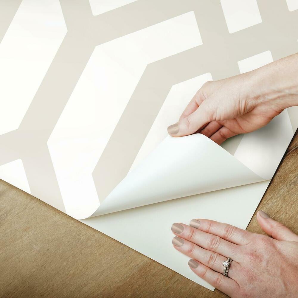 Gazebo Lattice Peel and Stick Wallpaper Peel and Stick Wallpaper RoomMates   