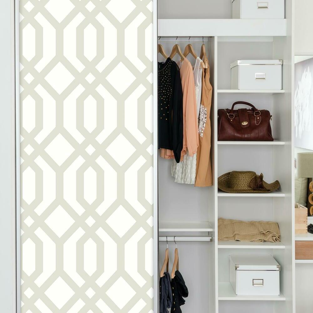 Gazebo Lattice Peel and Stick Wallpaper Peel and Stick Wallpaper RoomMates   